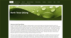 Desktop Screenshot of northtexasqigong.com